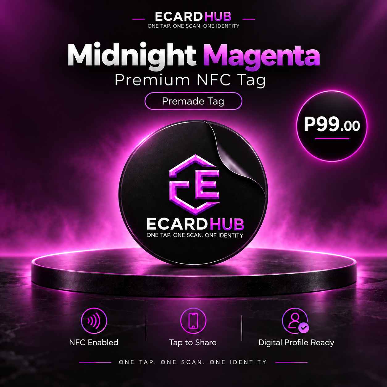 ECARDHUB NFC Smart Tag - additional photo