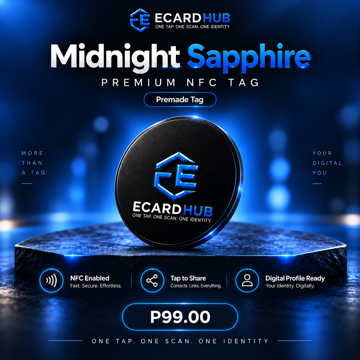 ECARDHUB NFC Smart Tag - additional photo